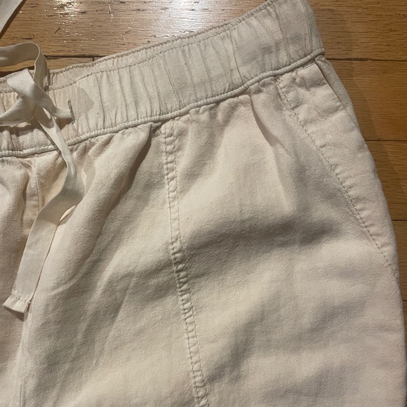 Brand New Pilcro Linen Drawstring Cropped Pants - Picture 11 of 15